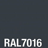 Pamukkale 1472 Rapid Endüstriyel Boya 30-40 Gloss 15 Kg Antrasit Gri Ral 7016