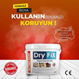 DryFix No Fire Paint Yangın Geciktirici Alev Almayan Yanmaz Boya 18 Kg Ral 7035 Açık Gri