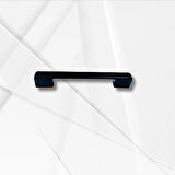 Marelli NERO BLACK siyah 128 mm mobilya dolap kulbu