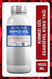 Kırmızı Gül Esansiyel Uçucu Yağ Esans Koku Yağı Hobi Esans Mum Sabun Oda Kokusu 1000ml