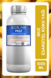 Muz Esansiyel Uçucu Yağ Esans Koku Yağı Hobi Esans Mum Sabun Oda Kokusu 1000ml