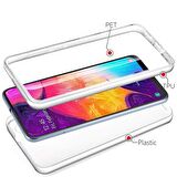 Gpack Samsung Galaxy A31 Kılıf Ön Arka Şeffaf Silikon Koruma