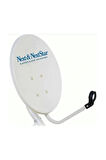 Next&NextStar 75 Cm Çanak Anten Takımı + İkili Lnb + 25 Metre Kablo 