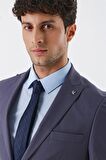 Kırlangıç Yaka Astarlı 6 Drop Comfort Fit Rahat Kesim Klasik Takım 1001230153 Açık Füme