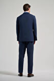 Kendinden Desenli Bez Ayağı Mono Yaka Tam Astar Esnek 4 Drop Comfort Fit Takım Elbise 1001250169