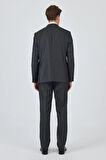 Düz Filafil Mono Yaka Tam Astar 6 Drop Comfort Fit Takım Elbise 1001250170
