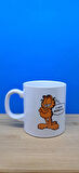 blackleg kulplu bardak Garfield Çizgi Film Karakterli çay kahve içecek bardağı 330 ml.