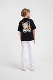 Escabel Erkek Çocuk Baskılı T-shirt 1947 Siyah