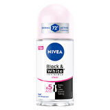 NIVEA Kadın Roll-on Deodorant Black&White Clear 72 Saat Anti-perspirant Koruma 50ml