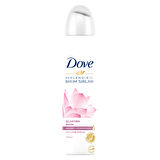 Dove Kadın Sprey Deodorant Nemlendirici Bakım Lotus Çiçeği 150 Ml 4 ADET