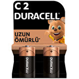 Duracell Alkalin C Pil, 1,5V (LR14 / MN1400), 2 li Paket 4 ADET