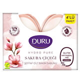 Duru Hydropure Sakura Bakım Sabunu 4 x 135 G 4 ADET