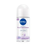 NIVEA Fresh Sensation Kadın Roll on Deodorant, 72 Saat Anti-perspirant Koruma, 50ml
