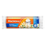Macromax Büzgülü Büyük Çöp Torbası Vanilyalı 20'li