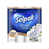 Selpak Deluxe Pamuk Katkılı Tuvalet Kağıdı 32'li