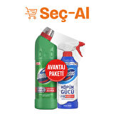 Domestos Köpük Beyaz 450 Ml + Dağ Esintisi 750 Ml