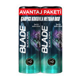 Blade Black Alpha Deodorant 2 x 150 Ml