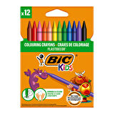Bic Elleri Boyamayan Pastel Boya 12'li