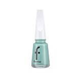 Flormar Nail Enamel Uzun Süre Kalıcı Besleyici Oje - 424 Bluish Green 2 ADET