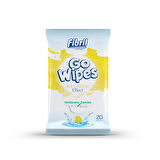 Fibril Go Wipes Islak Mendil Limon Ferahlığı 20'li