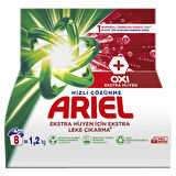 Ariel OXI 1,2 Kg AquaPudra Toz Çamaşır Deterjanı 2 ADET