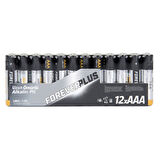 Forever Plus Alkalin İnce Pil 12'li 2 ADET