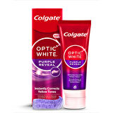 Colgate Optic White Purple Reveal Beyazlatıcı Diş Macunu 75 Ml 2 ADET