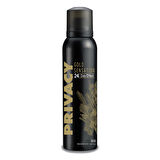 Privacy Gold Sensation Deodorant Men 150 Ml 2 ADET