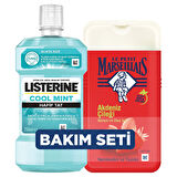 Le Petit Marseillais Çilek 250Ml + Listerine Coolmint 250Ml 2 ADET