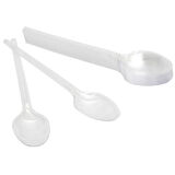 Roll-up Plastik Şeffaf Kaşık 10'Lu 3 ADET