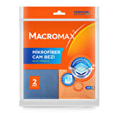 Macromax Mikrofiber Cam Bezi 2'li 3 ADET
