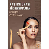 Kaş Şekillendirici Kaş Dermaplaner Yüz Usturası Solingen Professional