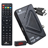 MAGBOX HOMEBOX FULL HD UYDU ALICISI 4000 KANAL TKGS / YOUTUBE / USB DESTEKLİ (UZATMA DİSPLAY GÖZLÜ)-Findit