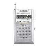 GRİ RENK CEP TİPİ ANALOG FM RADYO VS-R106-Findit
