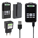 WLN KD-C80 3-5 KM 16 KANAL RADYOLU DEPREM ÇANTASI İÇİN MİNİ EL TELSİZİ TEKLİ PİL VE ŞARJ ALETİ DAHİL-Findit