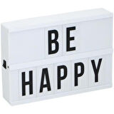 Sinematik Lightbox Dekorasyon Aydınlatma Aksesuarları (A5 Boyut)-Findit