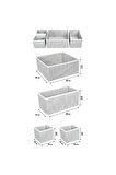 Çekmece Düzenleme Kutu Seti Organizer 4lü Set-Findit