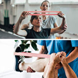 5li Egzersiz Direnç Bant Seti Pilates Crossfit Ekipmanları-Findit