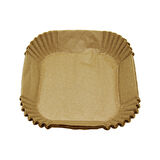 AİR FRYER 50 PARÇA  KARE - 16X4.5CM KAĞIT PİŞİRME KALIBI-Findit