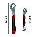 Çok Fonksiyonlu Ergonomik Ayarlanabilir Büyük Küçük Akıllı Pense Anahtar 2li Set-Findit