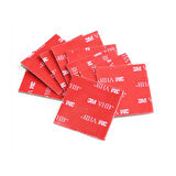 25X25MM KARE 3M ÇİFT TARAFLI BANT (10LU PAKET)-Findit