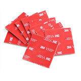 30X30MM KARE 3M ÇİFT TARAFLI BANT (10LU PAKET)-Findit
