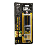 SELSİL EPOXY SYRINGE ADHESİVE ŞIRINGA EPOKSİ YAPIŞTIRICI 28GR. ALÜMİNYUM - CAM - PORSELEN - SERAMİK - AHŞAP - METAL-Findit