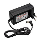 24 VOLT - 2 AMPER 5.5*2.5 UÇLU PLASTİK KASA PRİZ TİPİ ADAPTÖR-Findit