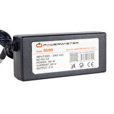 24 VOLT - 2 AMPER 5.5*2.5 UÇLU PLASTİK KASA MASAÜSTÜ ADAPTÖR-Findit
