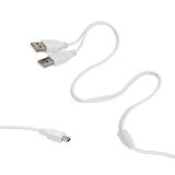 USB 2 X ERKEK - MİNİ USB 5 PİN (2.0V) 1.5 METRE KABLO-Findit