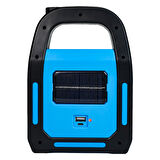 3 KADEMELİ USB ÇIKIŞLI ŞARJ EDİLEBİLİR SOLAR LAMBA-Findit