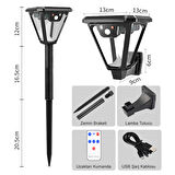 HS-V83 SOLAR SENSÖRLÜ 100 SMD LEDLİ 3 MODLU BAHÇE VE DUVAR LAMBASI-Findit