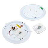 95MM BEYAZ 24 LEDLİ ŞARJLI TAVAN LAMBASI-Findit