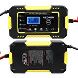 12V 6A SARI LED GÖSTERGELİ AKÜ ŞARJ CİHAZI UC-C120501A-Findit